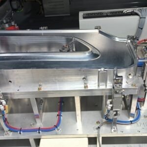 Automotive interior parts flocking film equipment and related fixtures