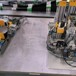 Automotive headlight airtightness electrical testing fixture